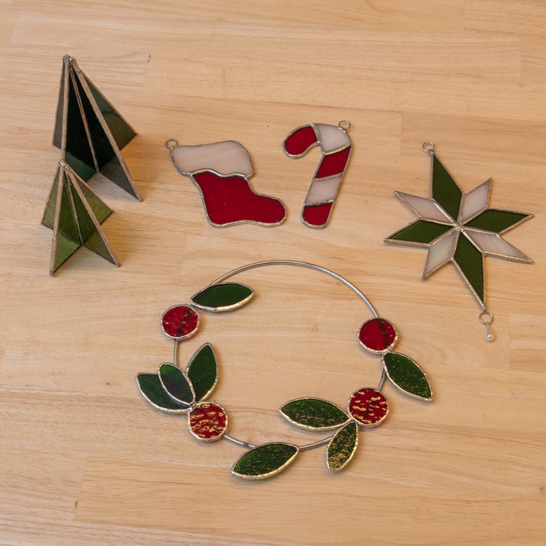 Glas in lood kerstworkshop Fonk Workshops West Vlaanderen Torhout Glas in lood kerstworkshop Fonk Workshops West Vlaanderen Torhout