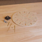 Klok terrazzo workshop uurwerk creatief torhout fonk workshops