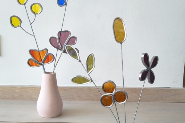 Glazen bloemen 2