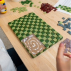 Mozaïek workshop creatief West-Vlaanderen onderzetters